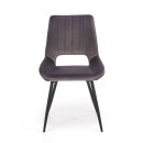 Стул HALMAR K404 серый/черный